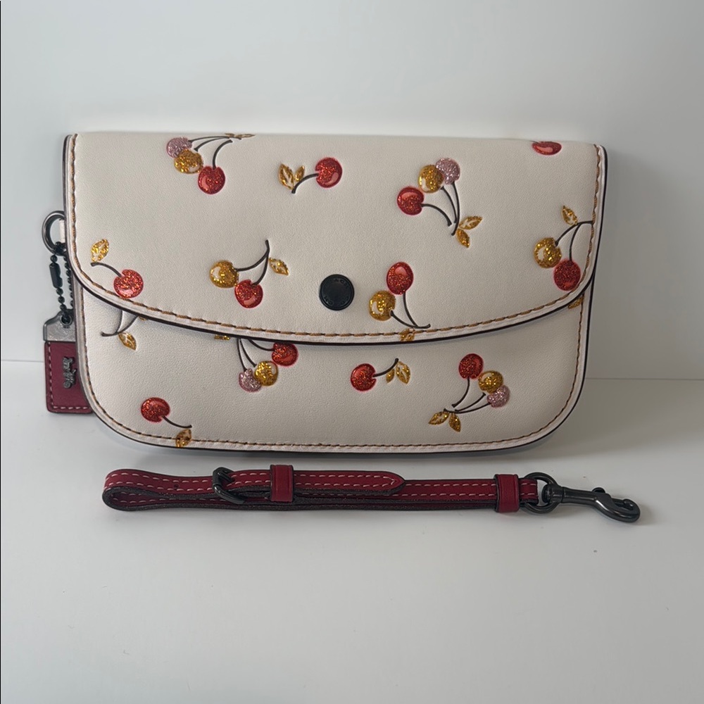 Coach 1941 cherry print wristlet Cherry Print Wristlet
